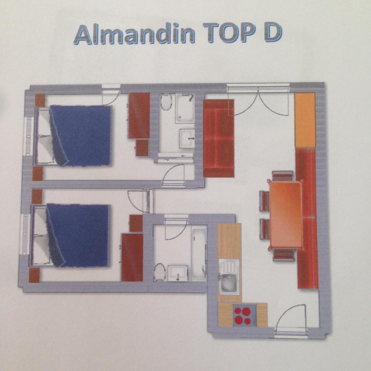 Almandin Apartments Ischgl Eksteriør billede
