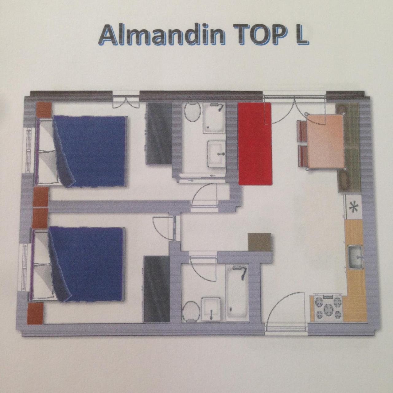 Almandin Apartments Ischgl Eksteriør billede